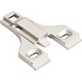 Hardware Resources Heavy Duty 3 mm Non-Cam Adj Zinc Die Cast Plate for 125° 500 Series Euro Hinges 400.3714.75